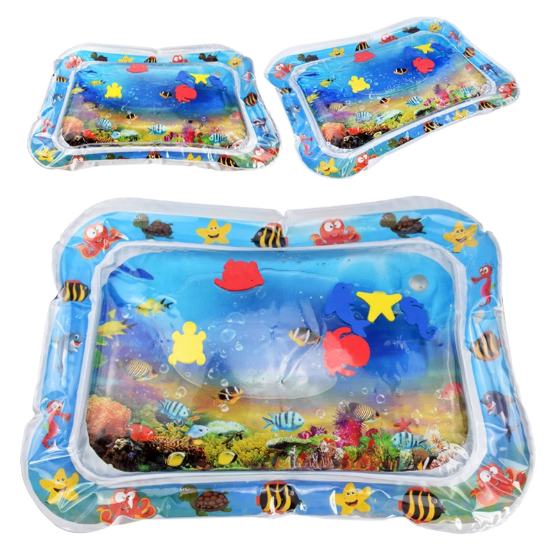Slip Slide Water Mat - Baby Water Play Mat Inflatable Cushion