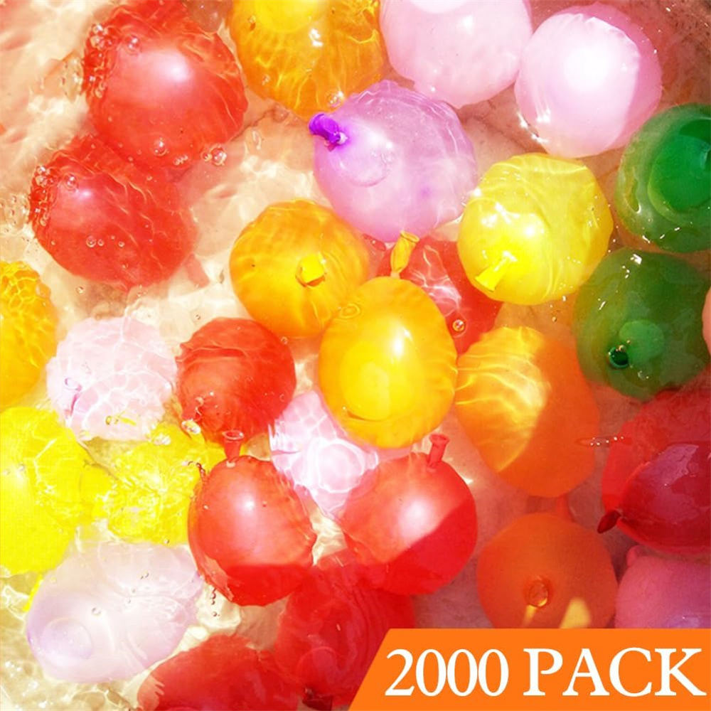 Outdoor Kids In An Indoor World - 100/500/1000/2000Pcs Water Bombs Balloon Filling Latex
