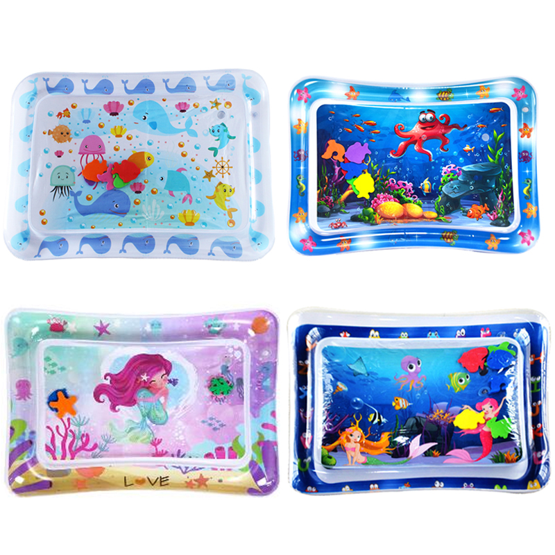 Slip Slide Water Mat - Baby Water Play Mat PVC Inflatable
