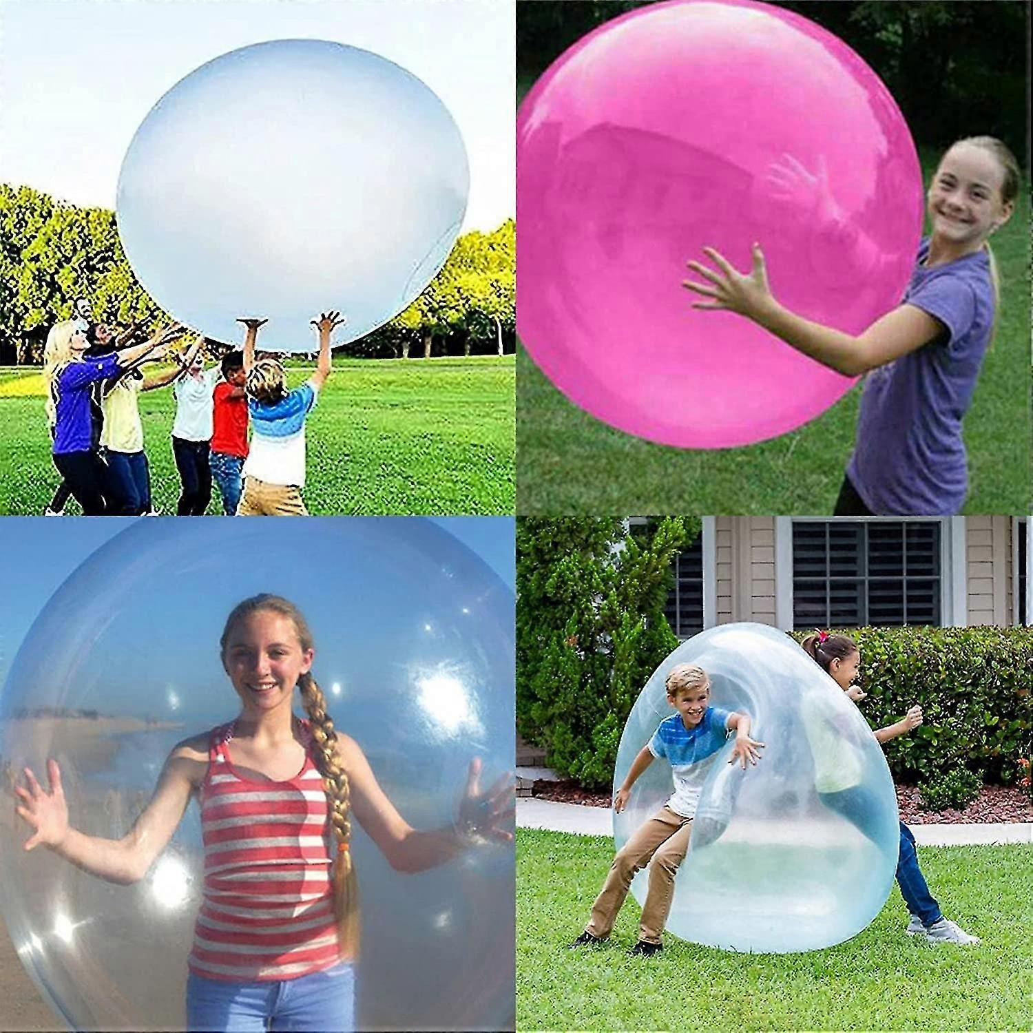 Outdoor Kids In An Indoor World - 70CM Giant Bubble Balloon: Elastic Soft
