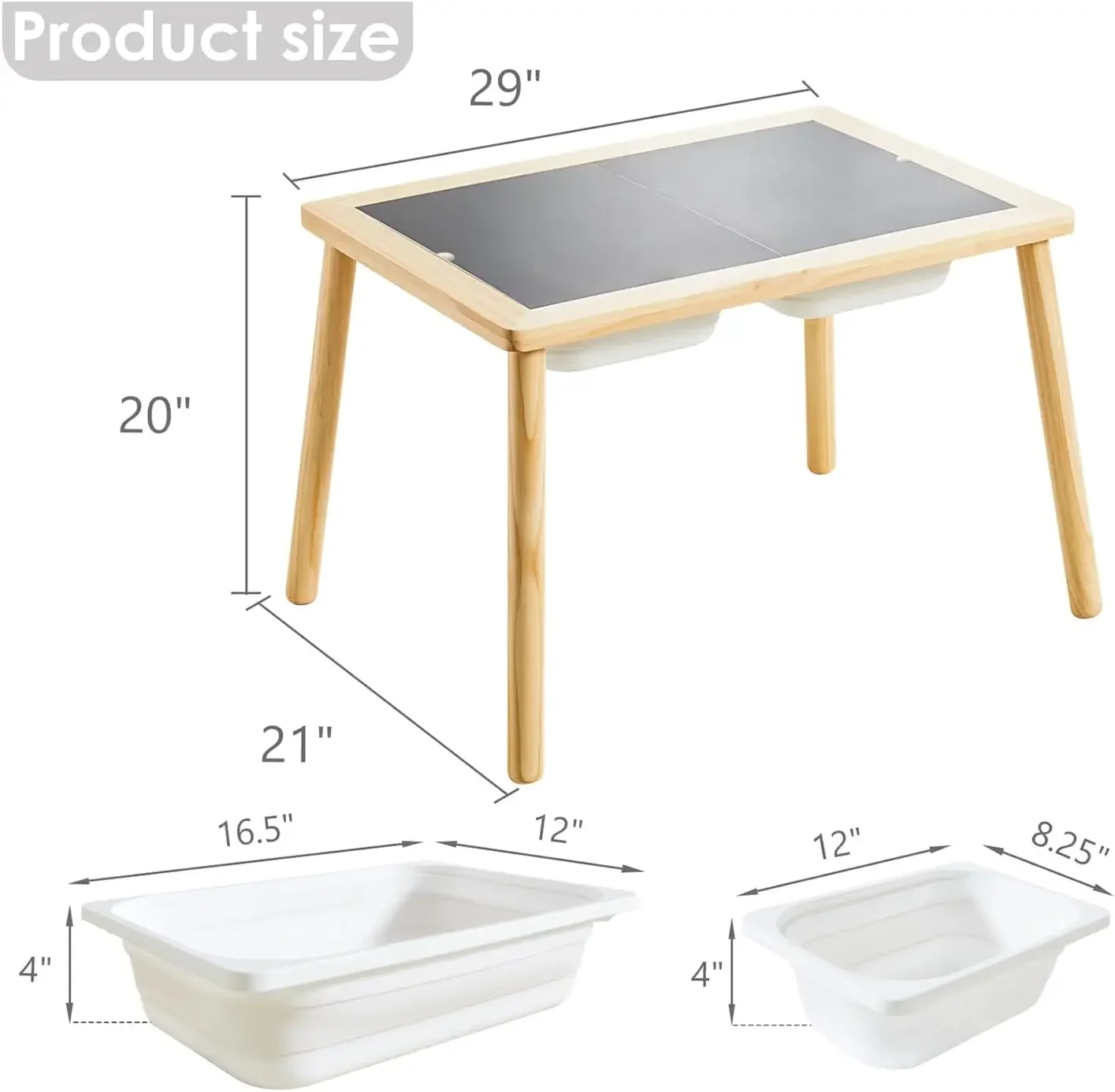Perfect Choice for Christmas T - Kids Outdoor Sensory Table 评论和价格