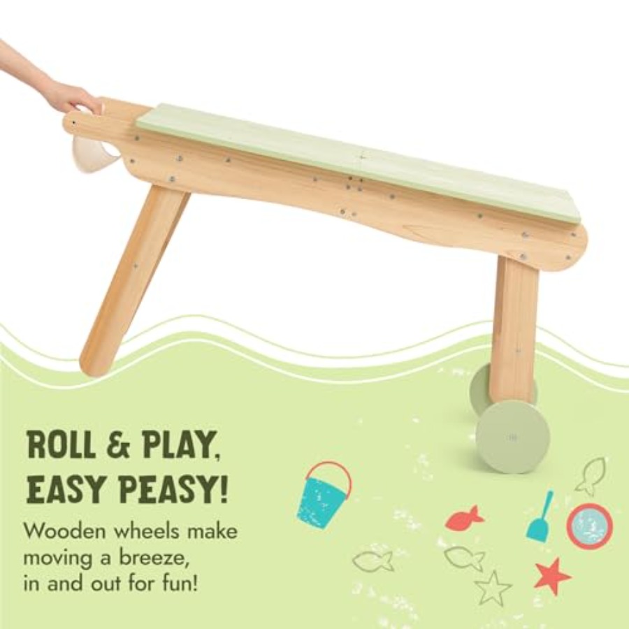 Indoor outdoor 3-in-1 kids pic - Kids Outdoor Sensory Table 评论和价格