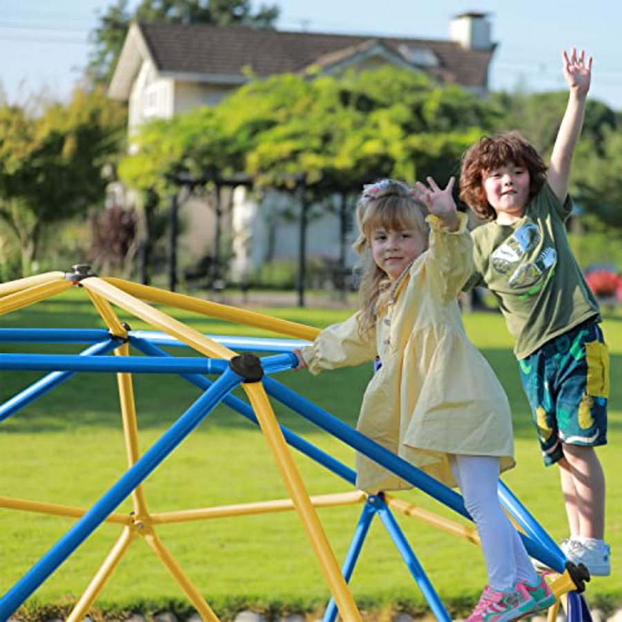 Outdoor Geometric Dome Climber - Kids Outdoor Wooden Climbing Frame 评论和价格