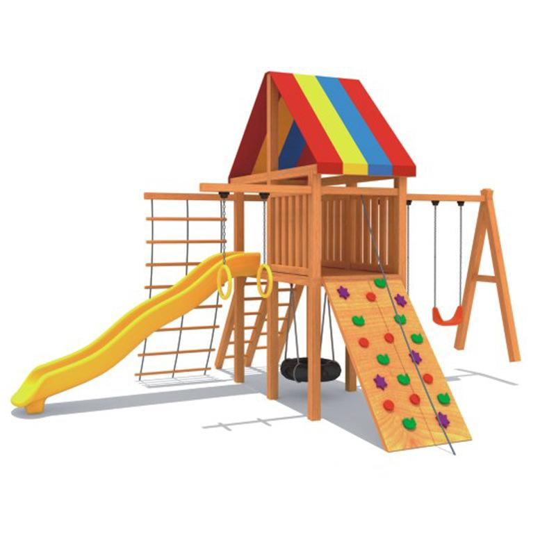 Children Cute Squirrel Play Ce - Kids Outdoor Wooden Climbing Frame 评论和价格