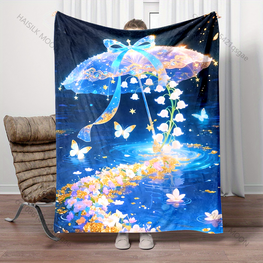 Fantasy umbrella and butterfli - Kids Outdoor Umbrella 评论和价格