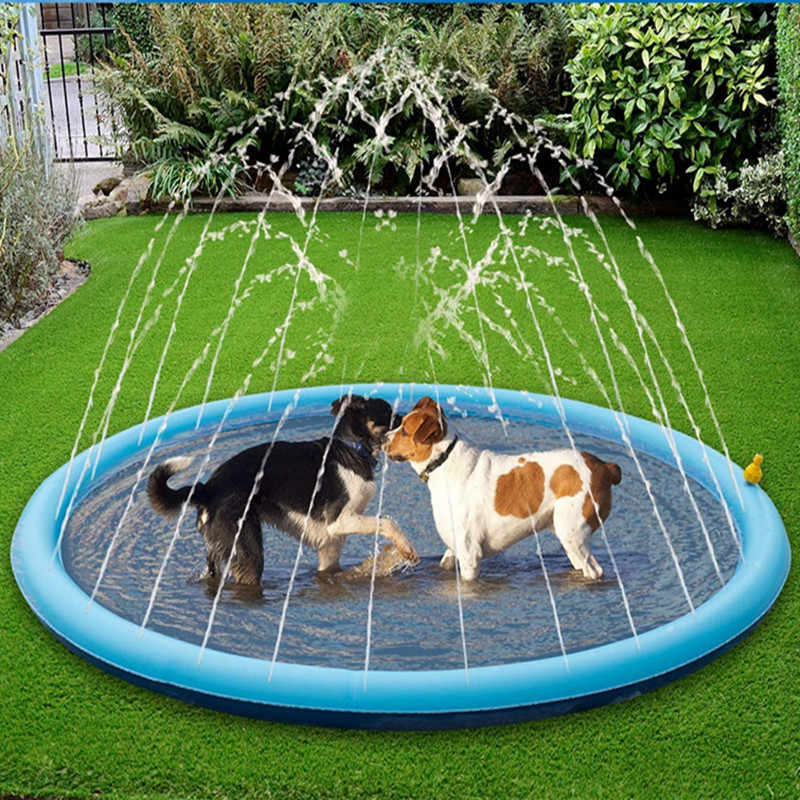 Summer Pet Swimming Pool Infla - Slip Slide Water Mat 评论和价格