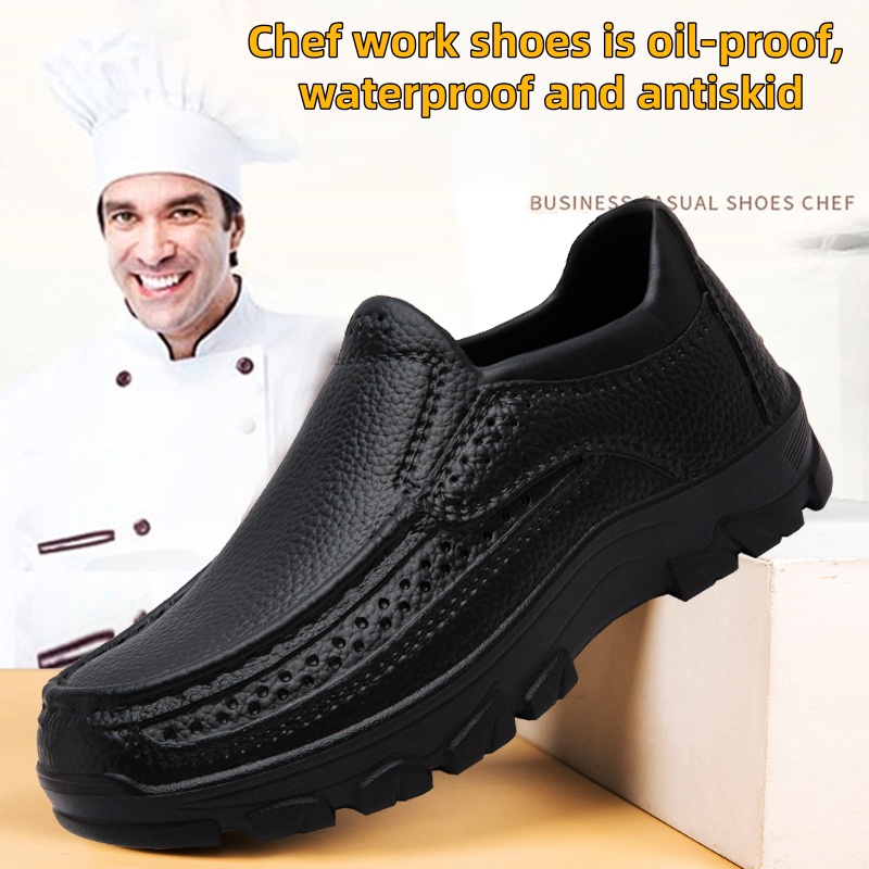 Men's chef shoes waterproof an - Kids Outdoor Kitchen 评论和价格