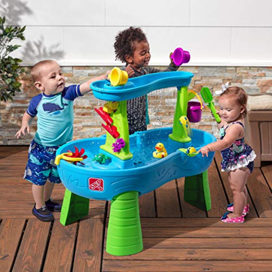 Rain Showers Splash Pond Water - Kids Outdoor Sensory Table 评论和价格