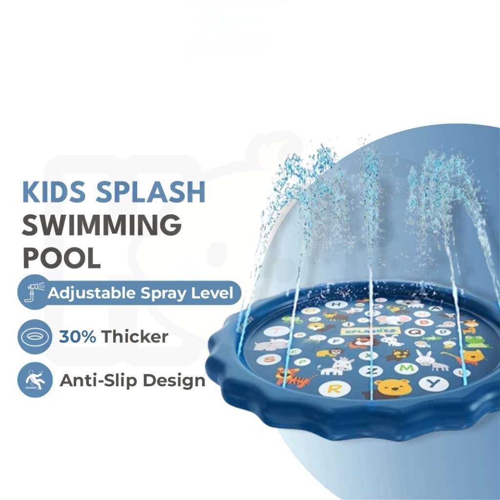 100/170cm Outdoor Kids Sprinkl - Slip Slide Water Mat 评论和价格