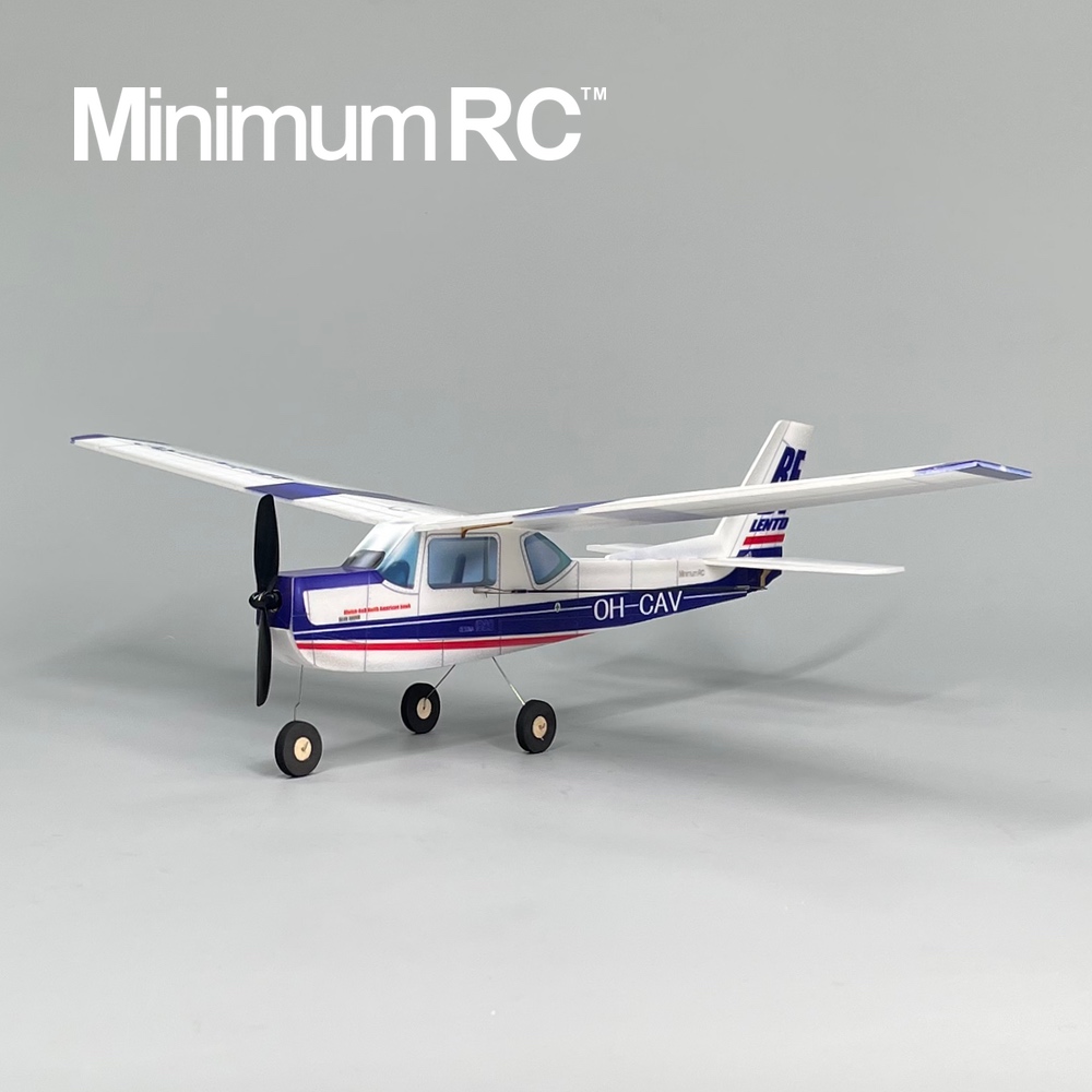 MinimumRC Plane Kit Blue Cessn - Kids Outdoor Toys 评论和价格
