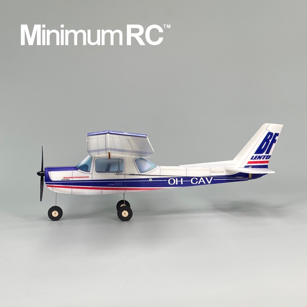 MinimumRC Plane Kit Blue Cessn - Kids Outdoor Toys 评论和价格