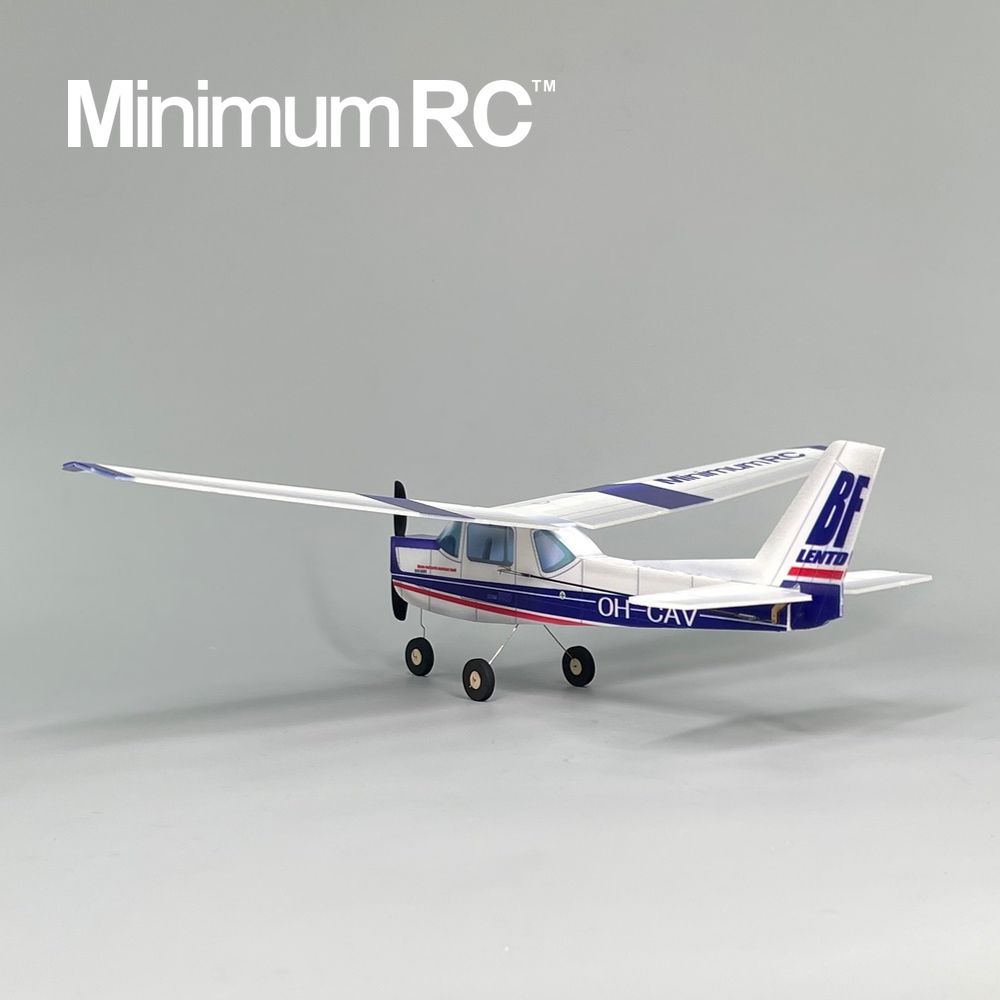 MinimumRC Plane Kit Blue Cessn - Kids Outdoor Toys 评论和价格
