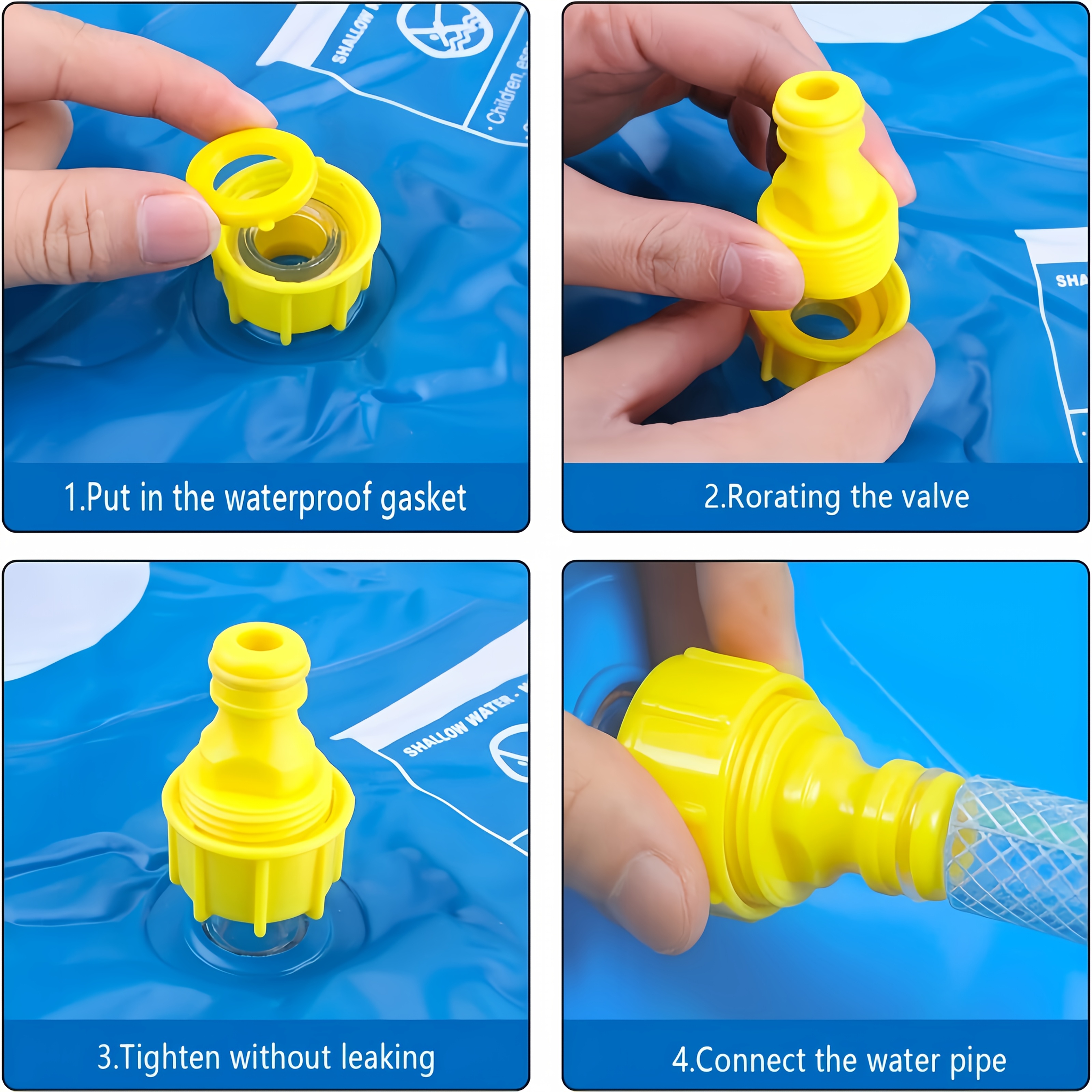 PVC Inflatable Splash Pad Spri - Slip Slide Water Mat 评论和价格