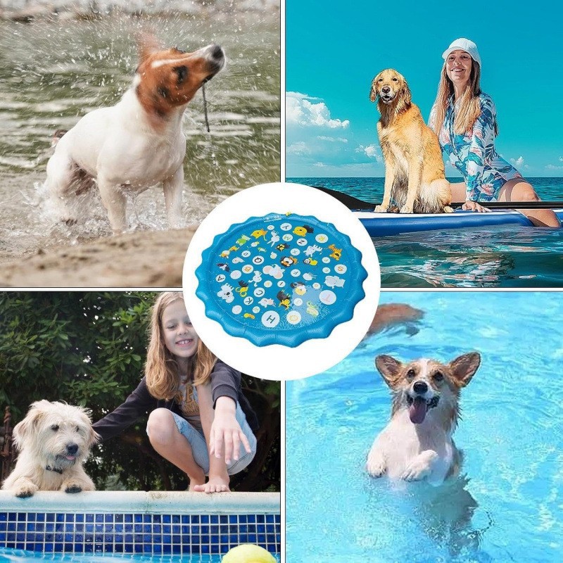 65/100CM Thickened Cat Spray W - Slip Slide Water Mat 评论和价格