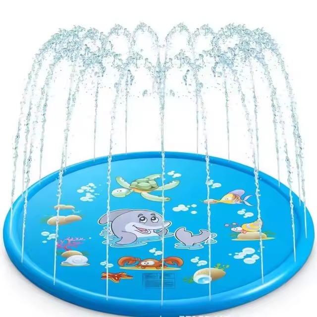 100/170cm Kids Outdoor Funny T - Slip Slide Water Mat 评论和价格