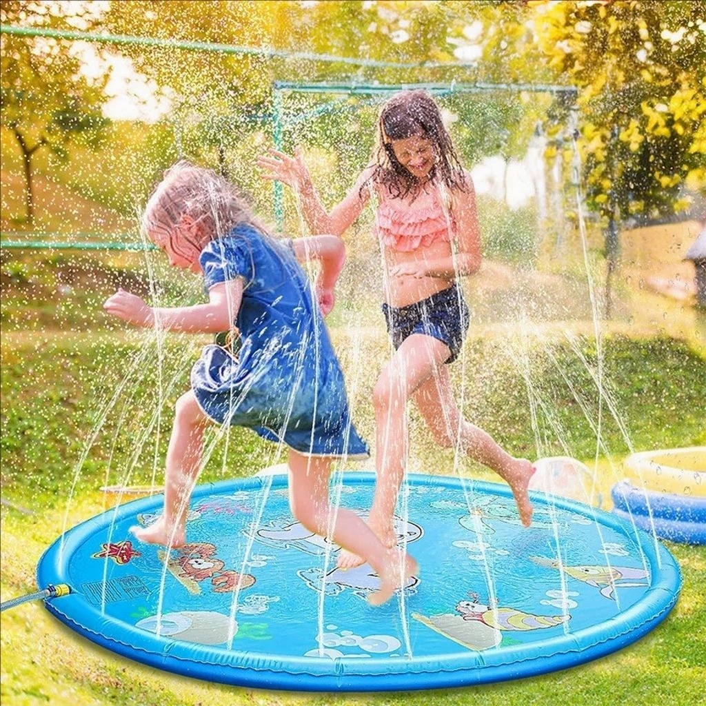 100/170cm Kids Outdoor Funny T - Slip Slide Water Mat 评论和价格