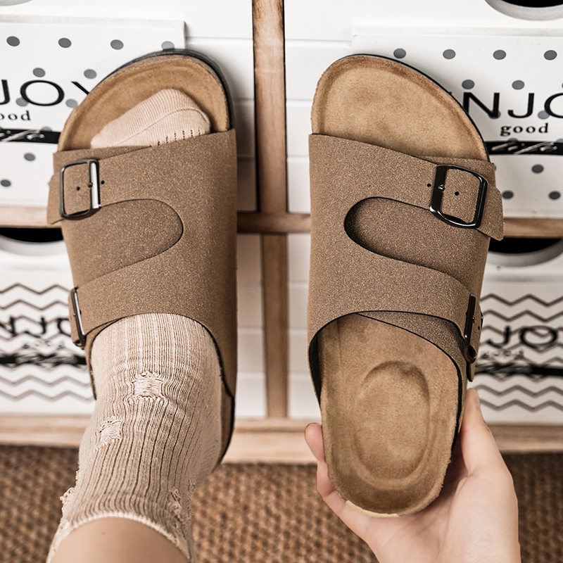 2026 Cork Slippers Men Summer  - Kids Outdoor Water 评论和价格