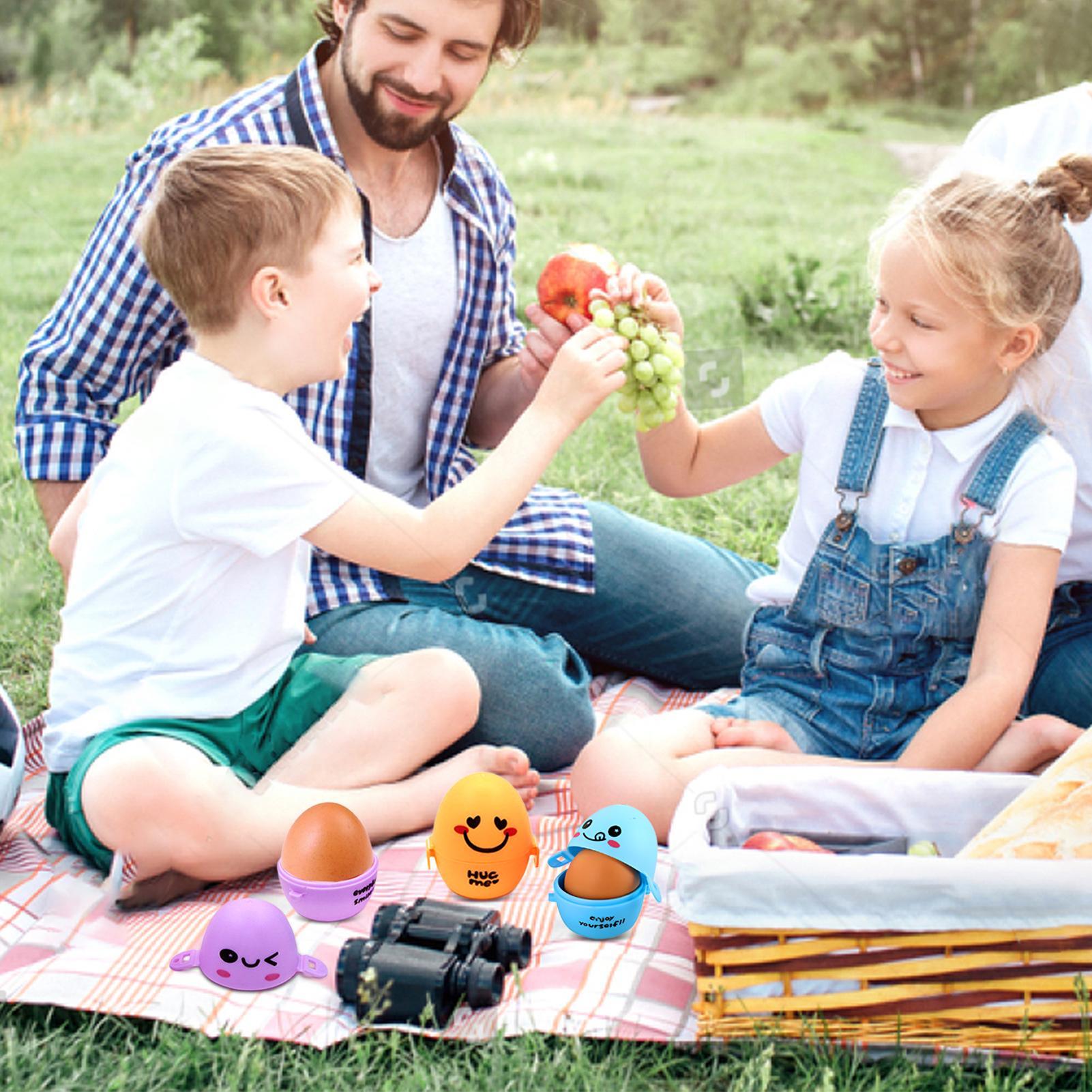 Camping Egg Holder Cartoon Egg - Kids Outdoor Kitchen 评论和价格