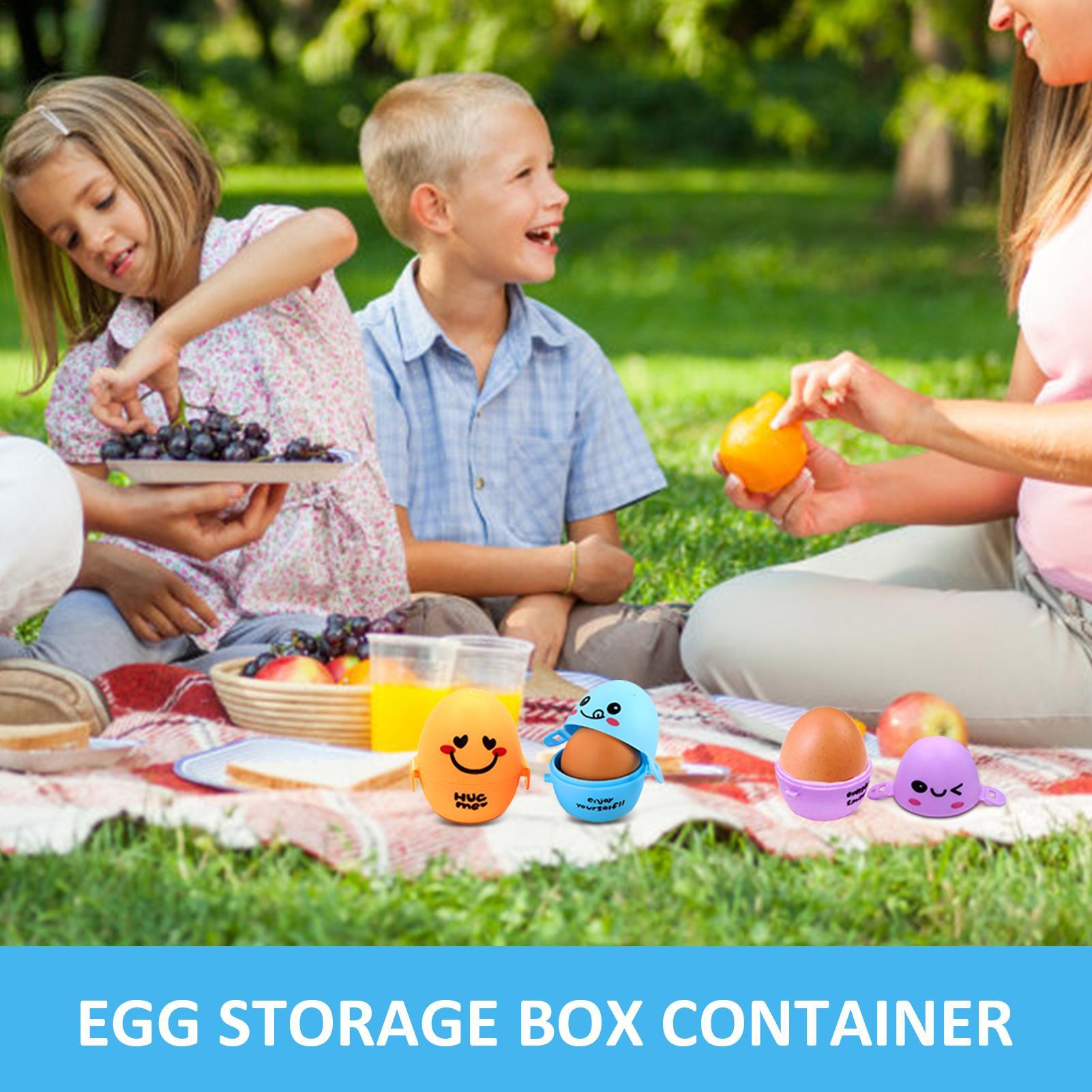 Camping Egg Holder Cartoon Egg - Kids Outdoor Kitchen 评论和价格