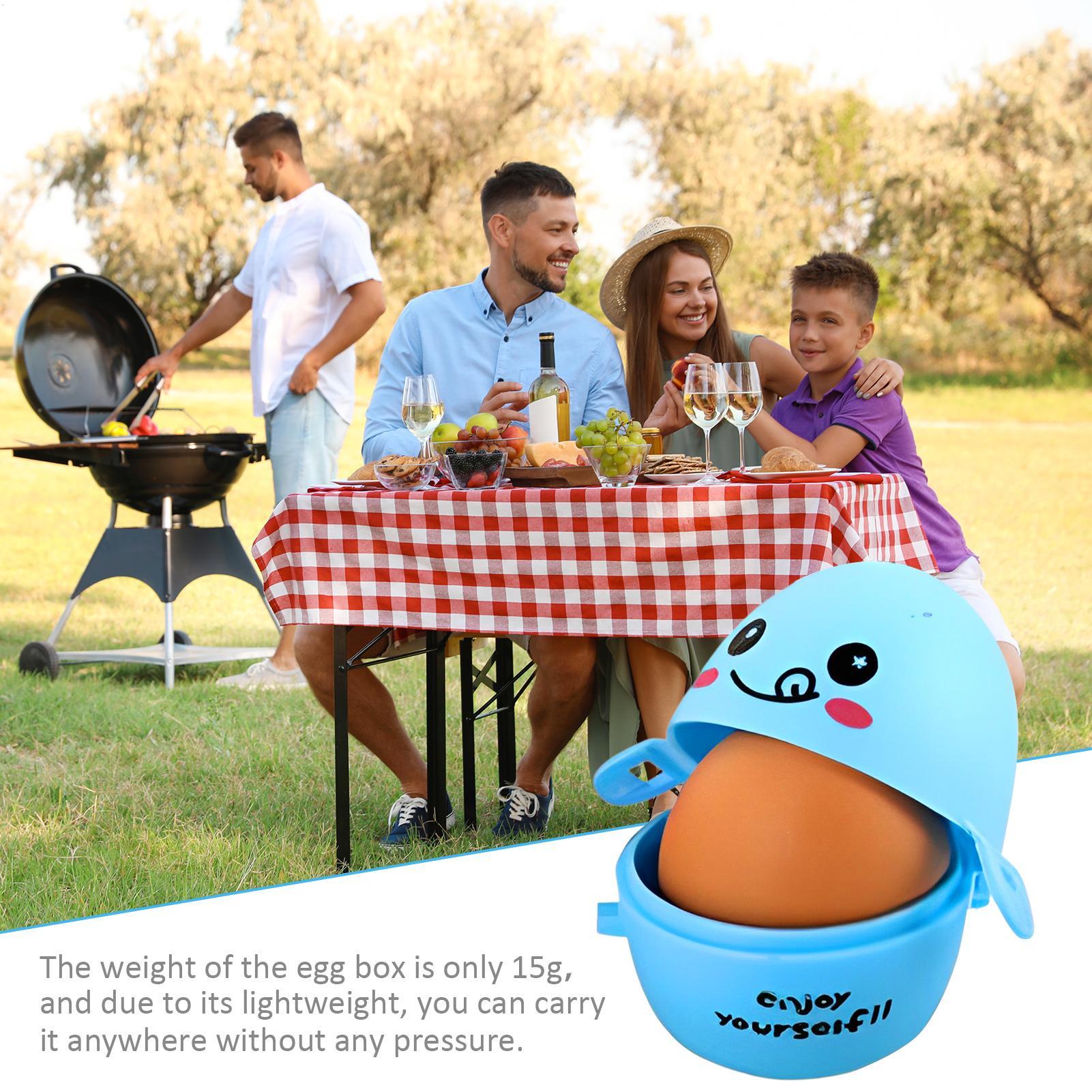 Camping Egg Holder Cartoon Egg - Kids Outdoor Kitchen 评论和价格