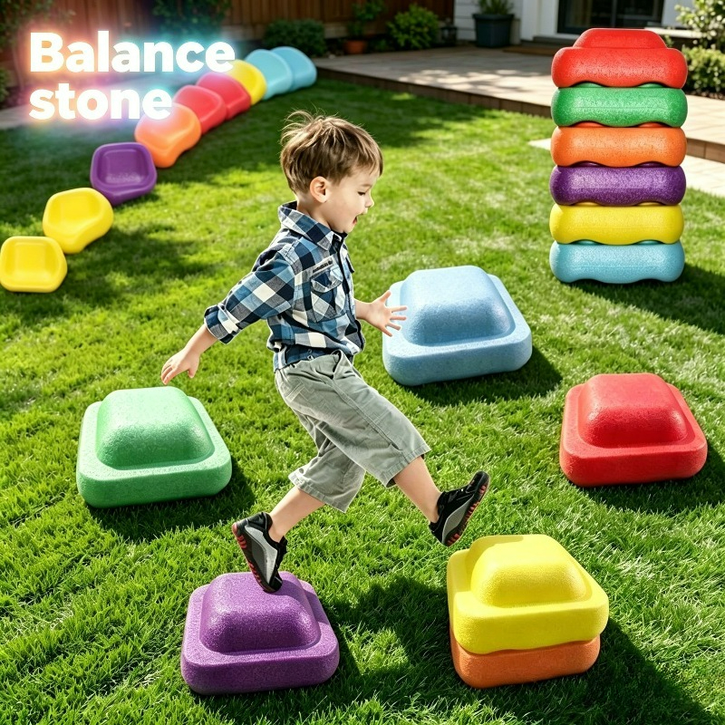 1/3PCS Rainbow Balance Steppin - Outdoor Kids In An Indoor World 评论和价格