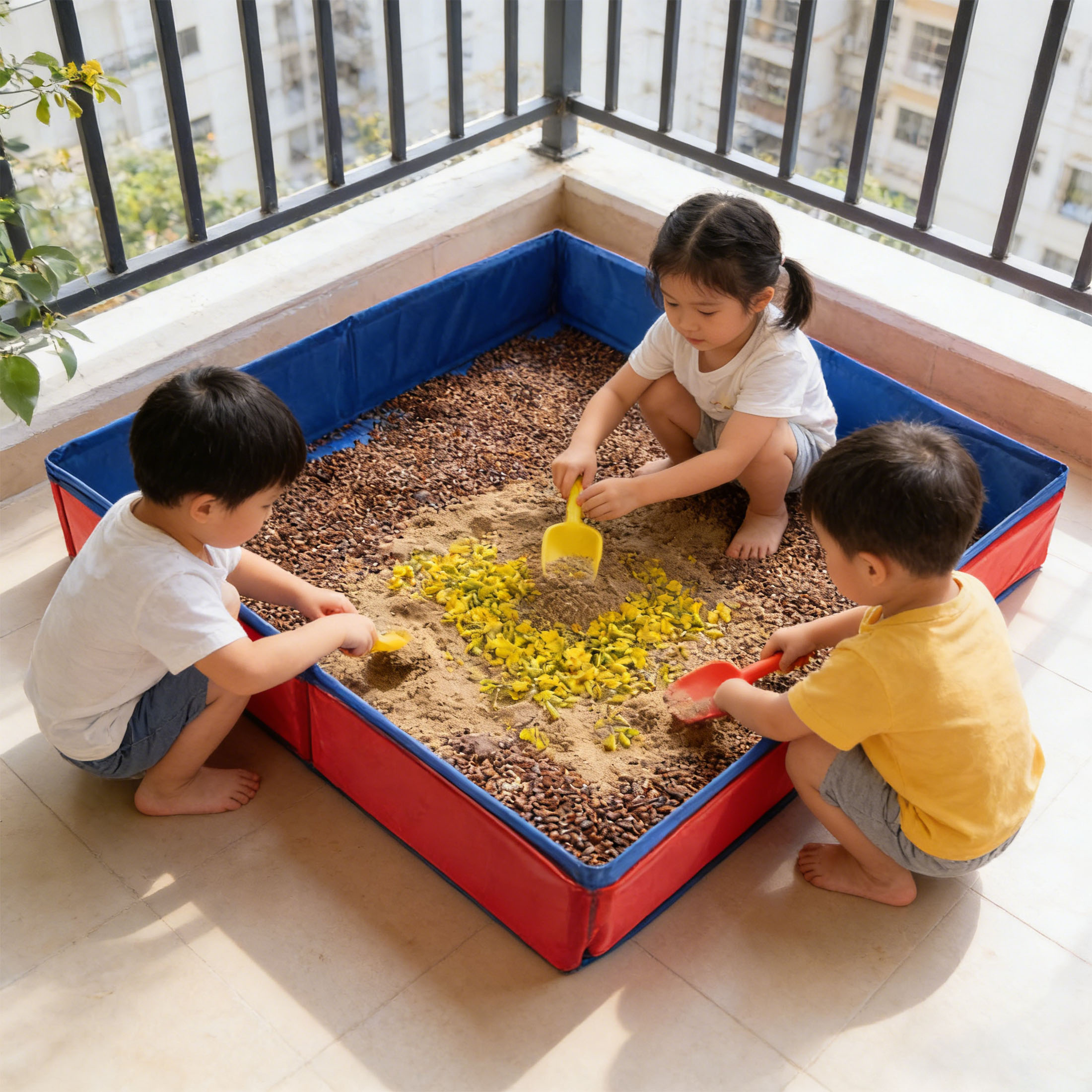 Sandbox Toys for Kids Outdoor  - Kids Outdoor Sensory Table 评论和价格