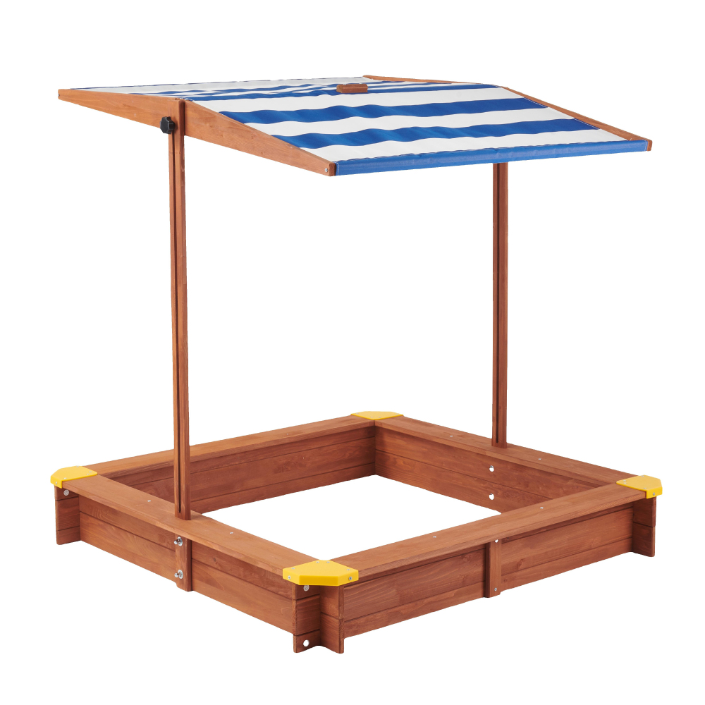 Wooden Kids Picnic Table, Sand - Kids Outdoor Umbrella 评论和价格