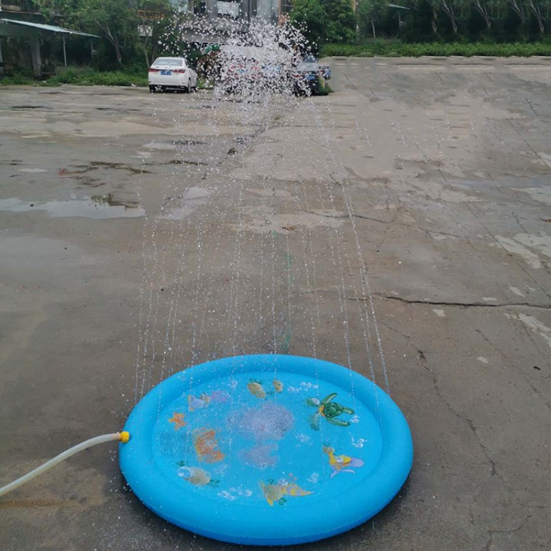 100/170cm Kids Outdoor Funny T - Slip Slide Water Mat 评论和价格