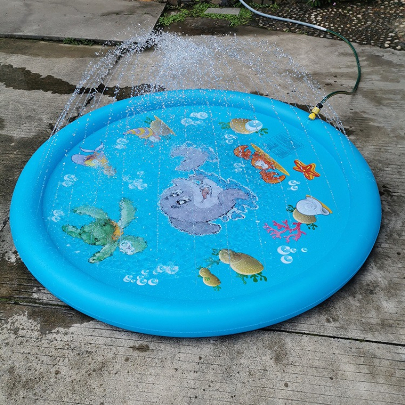 100/170cm Kids Outdoor Funny T - Slip Slide Water Mat 评论和价格