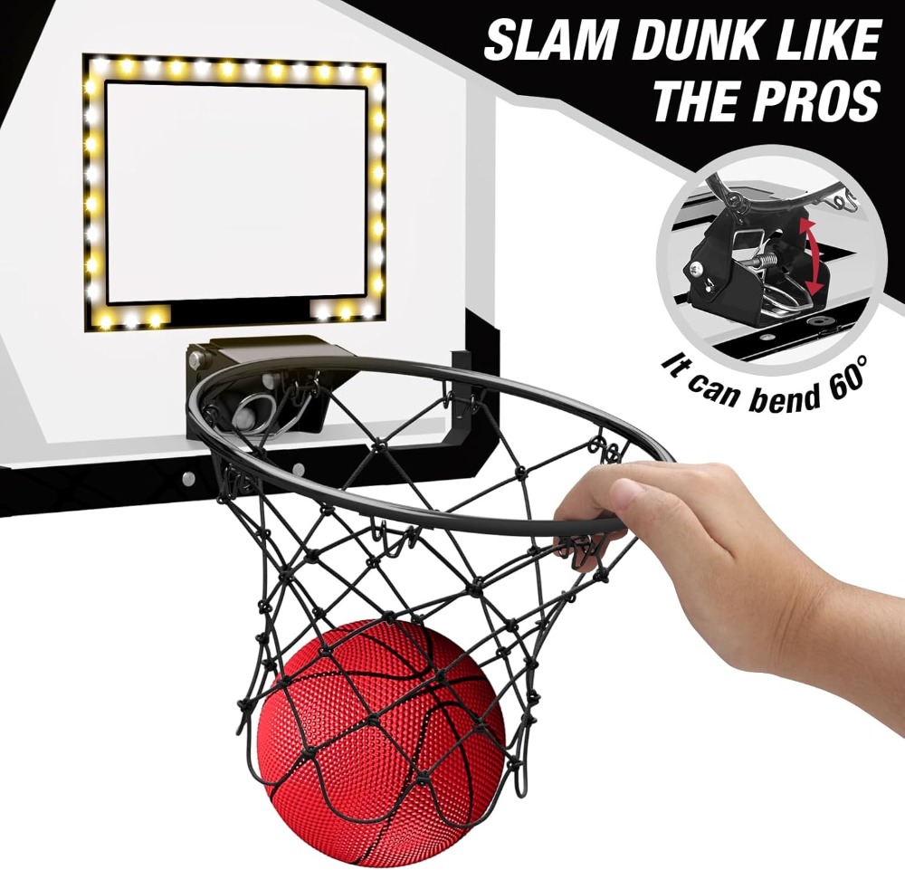 2 Player Basketball Game, Dual - Kids Outdoor Basketball Hoop 评论和价格