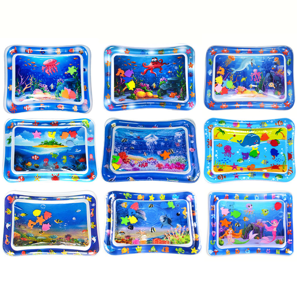 1pc Inflatable PVC Playing Mat - Slip Slide Water Mat 评论和价格