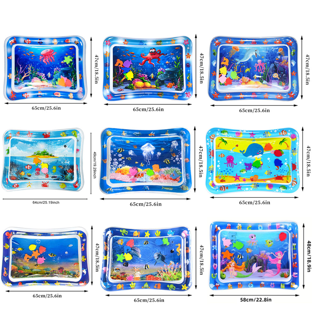 1pc Inflatable PVC Playing Mat - Slip Slide Water Mat 评论和价格