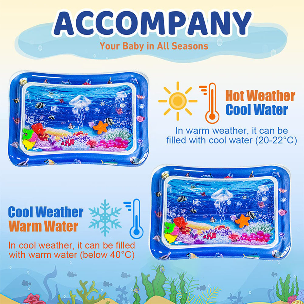 1pc Inflatable PVC Playing Mat - Slip Slide Water Mat 评论和价格