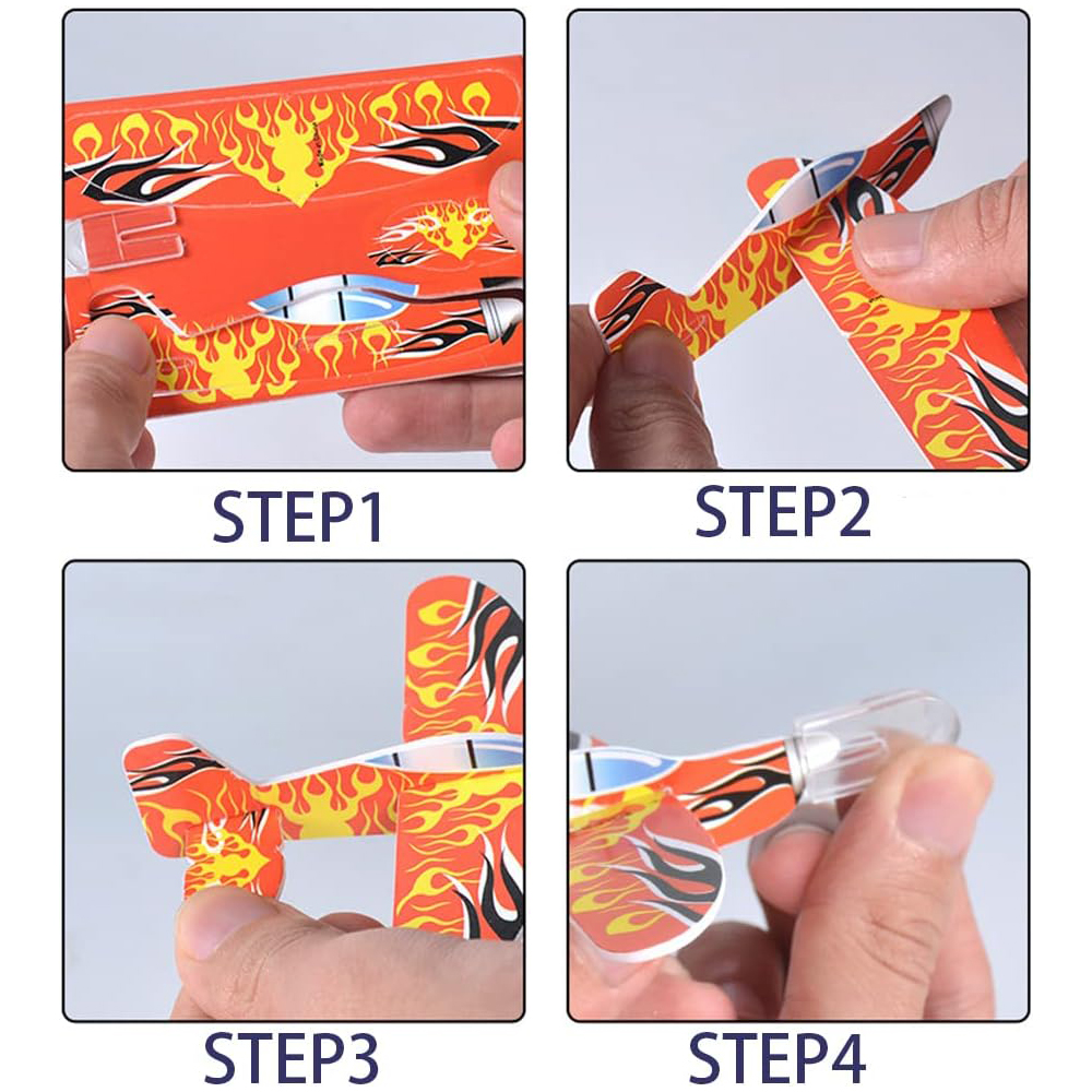 Aircraft Toy Hand Tossed Flyin - Outdoor Kids In An Indoor World 评论和价格