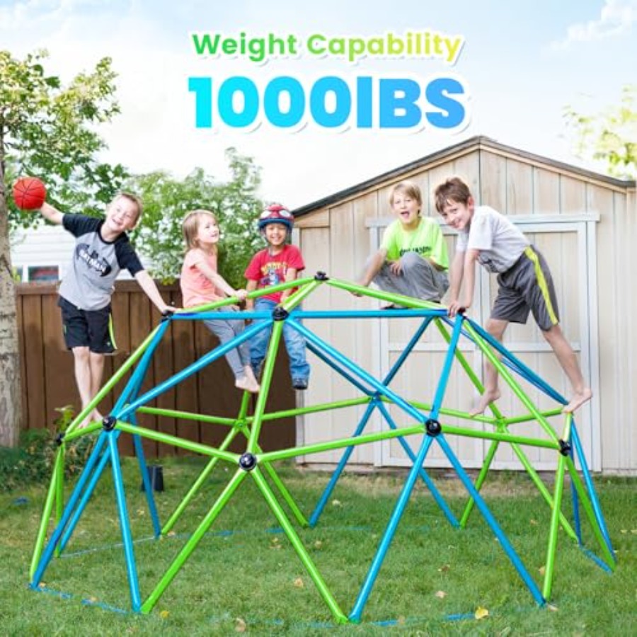 Outdoor Geometric Dome Climber - Kids Outdoor Wooden Climbing Frame 评论和价格