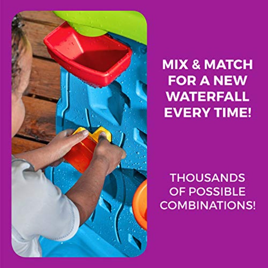 Waterfall Discovery Wall, Kids - Kids Outdoor Sensory Table 评论和价格