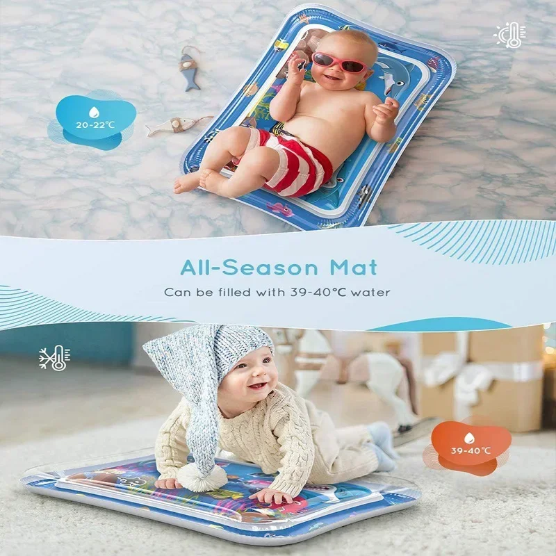 Baby Water Play Mat Inflatable - Slip Slide Water Mat 评论和价格