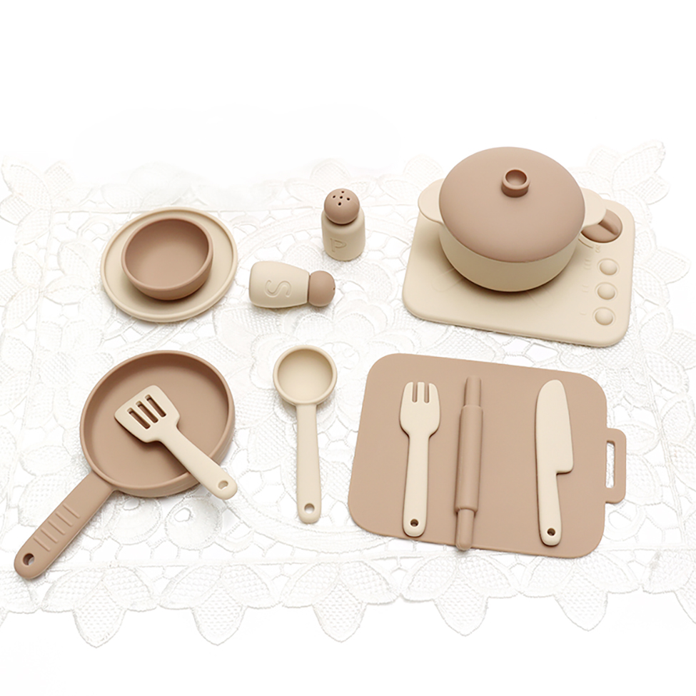 13 pcs set silicone cooking pl - Kids Outdoor Kitchen 评论和价格