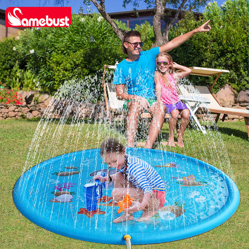 Children Play Spray Mat 100/17 - Slip Slide Water Mat 评论和价格