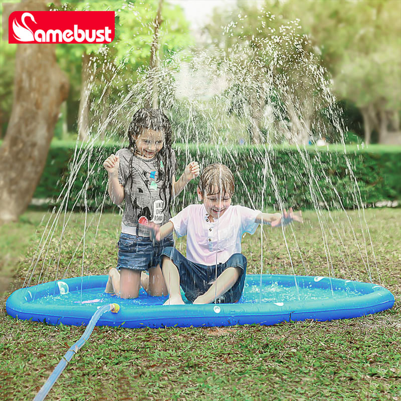 Children Play Spray Mat 100/17 - Slip Slide Water Mat 评论和价格