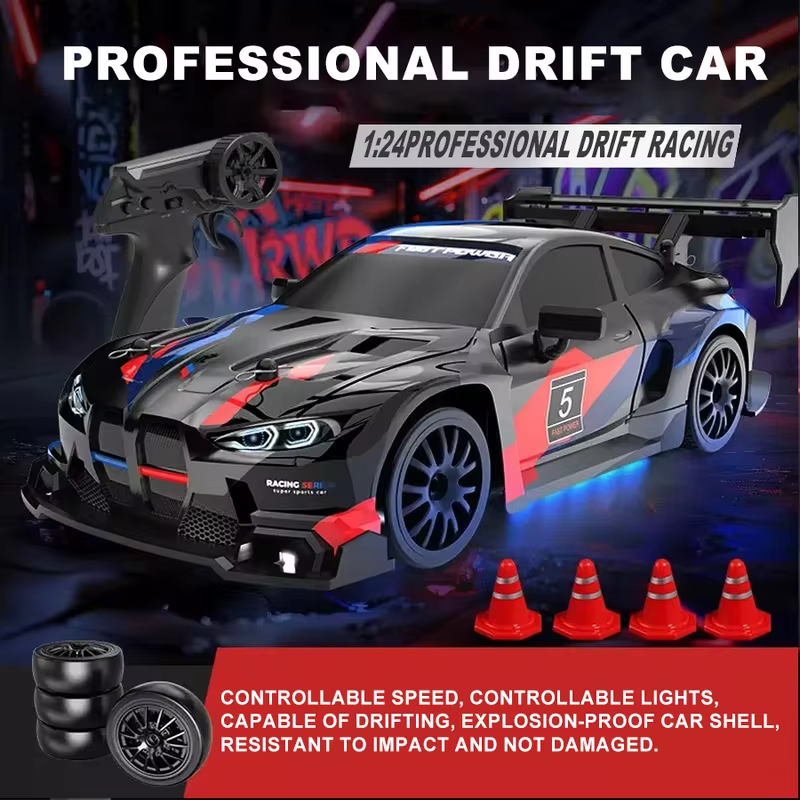 New 4WD 1:24 Scale RC Drift Ca - Outdoor Kids In An Indoor World 评论和价格