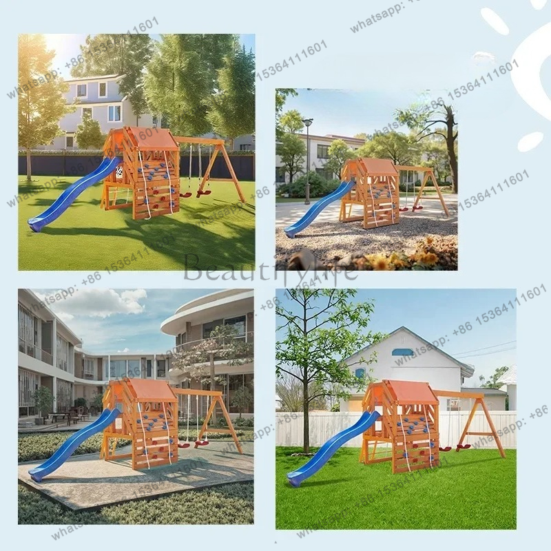 Outdoor Playground Climbing Fr - Kids Outdoor Wooden Climbing Frame 评论和价格