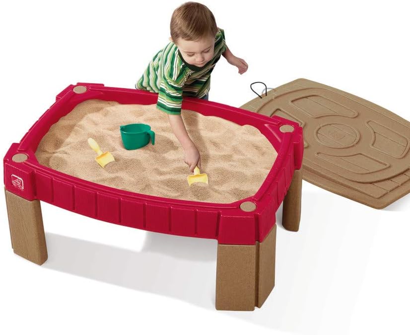 Naturally Playful Sand Table,  - Kids Outdoor Sensory Table 评论和价格
