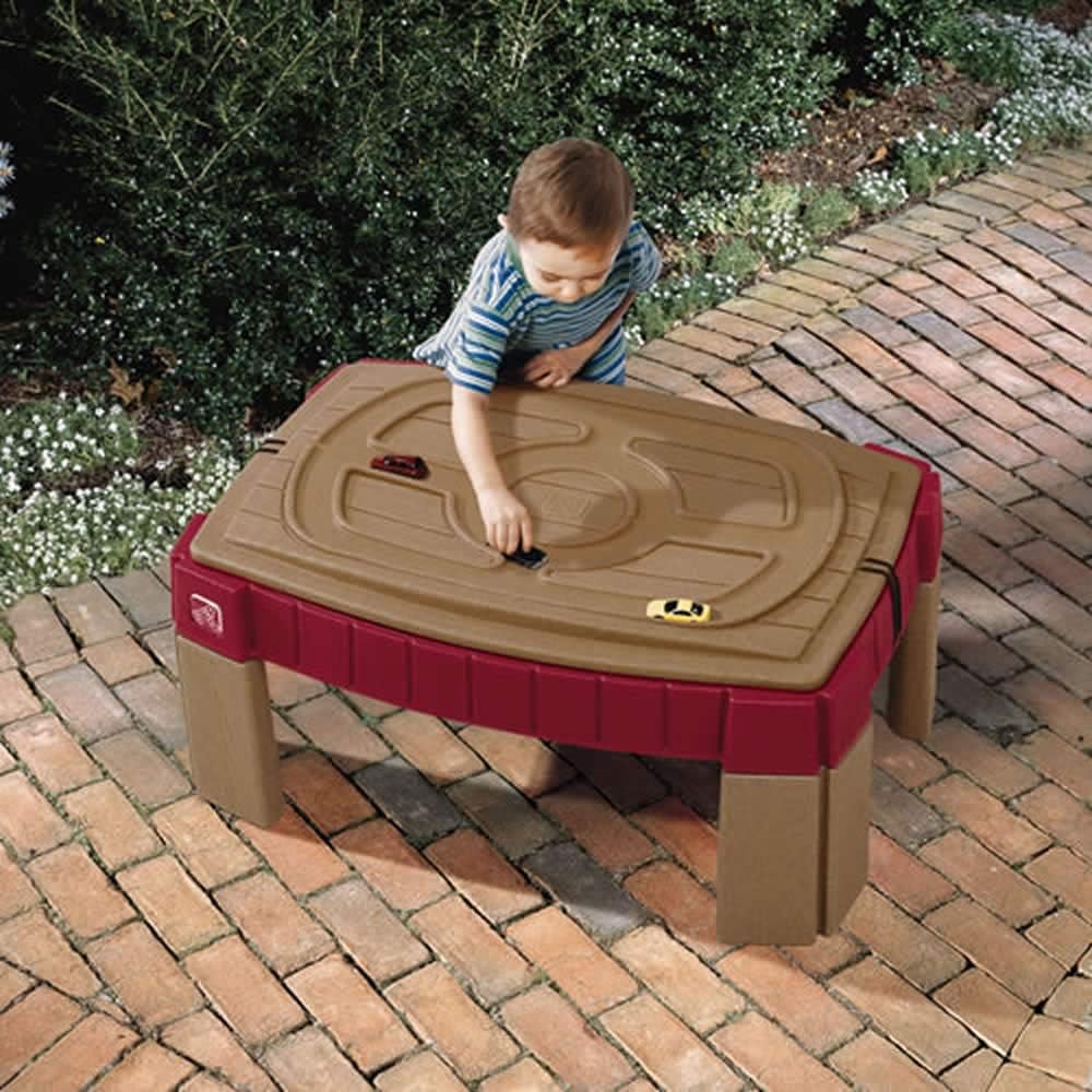 Naturally Playful Sand Table,  - Kids Outdoor Sensory Table 评论和价格