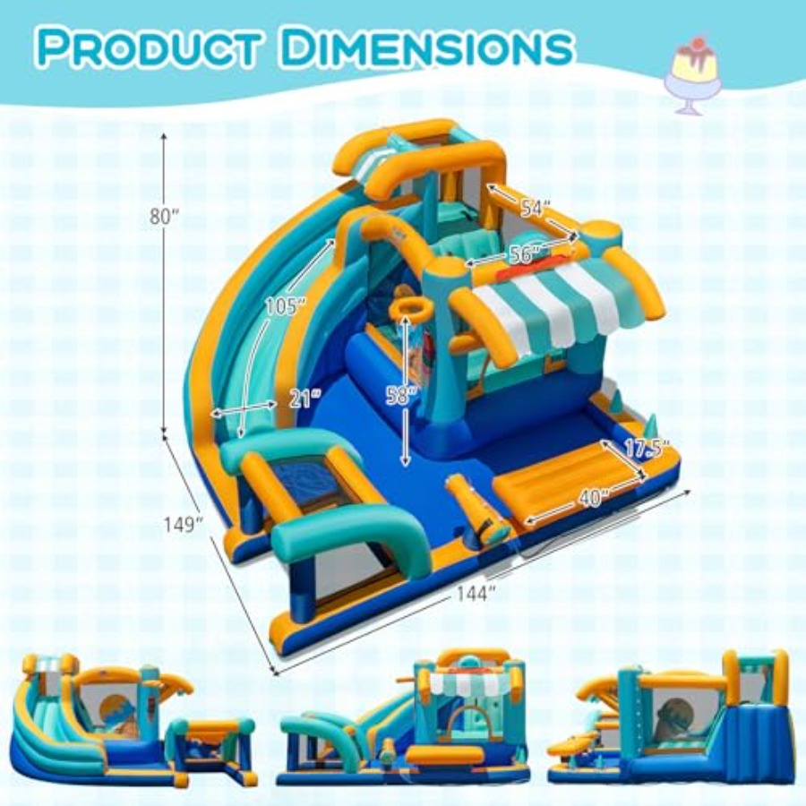 Outdoor indoor water bounce ho - Kids Outdoor Water 评论和价格