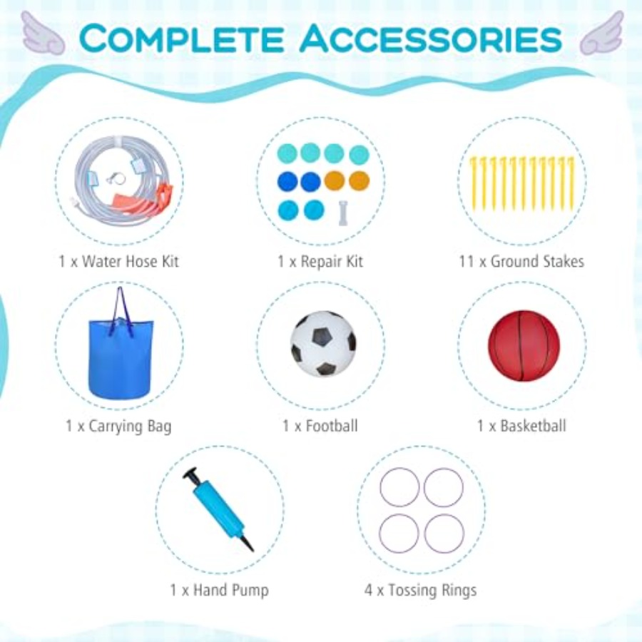 Outdoor indoor water bounce ho - Kids Outdoor Water 评论和价格