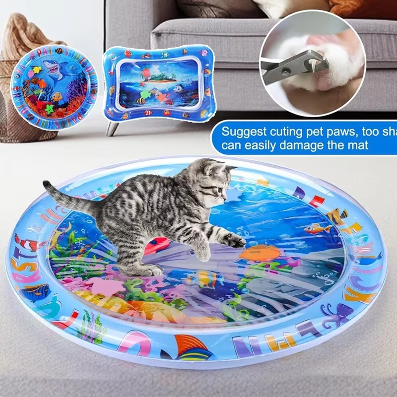 Cats Sensory Water Play Mat Wi - Slip Slide Water Mat 评论和价格