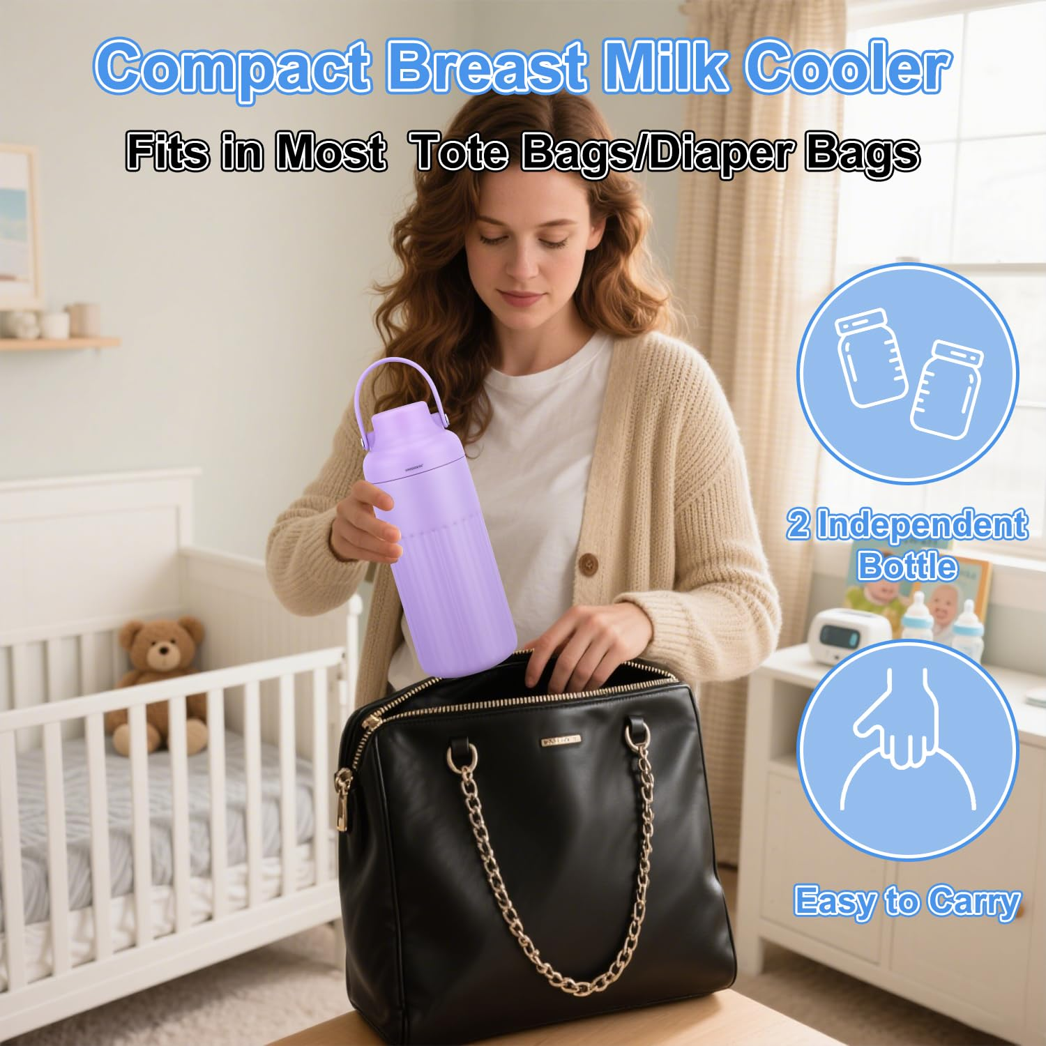Portable Breast Milk Cooler fo - Kids Outdoor Water 评论和价格
