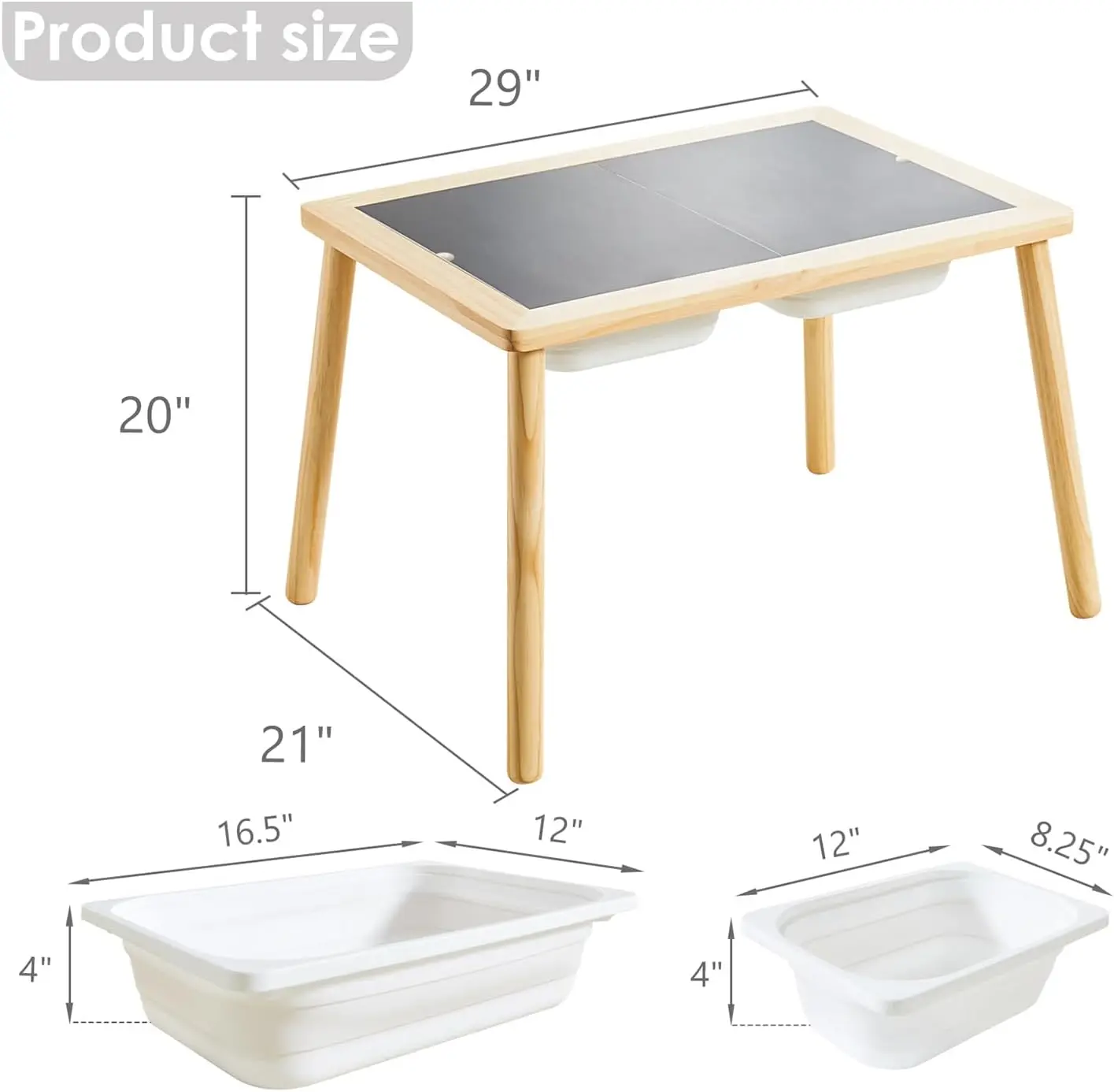 Perfect Choice for Christmas T - Kids Outdoor Sensory Table 评论和价格