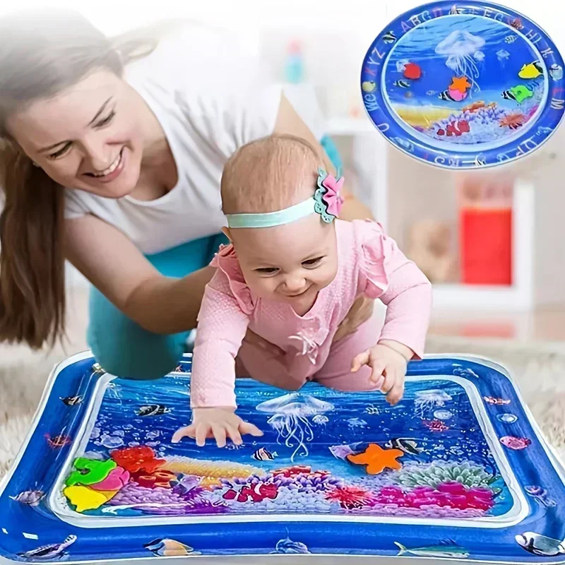 Baby Water Play Mat PVC Inflat - Slip Slide Water Mat 评论和价格